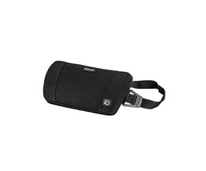 Fellowes Back Support - PlushTouch Lumbar Support Ergonomic for Office Chair - Black