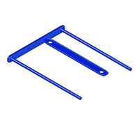Fellowes Bankers Box File Clips 10 cm (Pack of 100) Blue