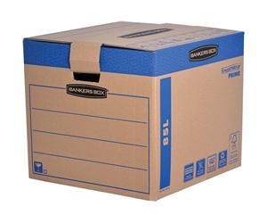 Fellowes Bankers Box Moving Box Large Brown Green (5 Pack)
