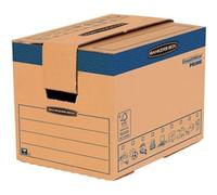 Fellowes Bankers Box Moving Box Small Brown Green (5 Pack)