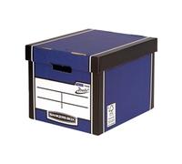 Fellowes Bankers Box Premium Presto Storage Box Blue/White - 7260603