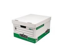 Fellowes Bankers Box System Storage Box Board Green (Pack 10) 00791-FF