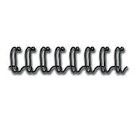 Fellowes Wire Binding Element 14.3mm Black Pack of 100 53277 - 53277