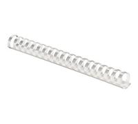 Fellowes Plastic Binding Combs 5347403 19mm A4 121-150 Sheets 21 Rings White Pack of 100