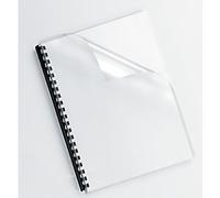 Fellowes Binding Cover A4 PVC (Polyvinyl Chloride) Transparent Pack of 100