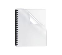 Valuex Binding Cover PVC A4 180 Micron Clear (Pack 100) 6500501
