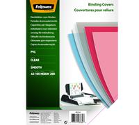 Fellowes Binding Covers Clear A3 PVC 200 Micron - Pack of 100