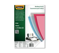 Fellowes Binding Covers A4 - Clear PET 250 Micron - Pack of 100 (5384801)