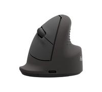 Fellowes Breyta Ergonomic Vertical Mouse Medium Right Handed - Bluetooth wireless technology or wired, for laptop, PC & Mac, recycled content, rechargeable battery, 800/1200/1600 DPI, 3 buttons