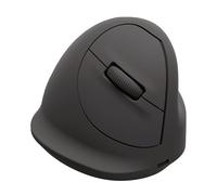 Fellowes Breyta Ergonomic Vertical Mouse Medium Right Handed - Bluetooth wireless technology or wired, for laptop, PC & Mac, recycled content, rechargeable battery, 800/1200/1600 DPI, 3 buttons