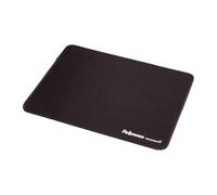 Fellowes Extra-Large Ergonomic Mousepad Black - Non-Slip Rubber Base, Durable Stitched Edges, Microban Protection, Eco-Friendly, and Optimized for Optical & Laser Mice