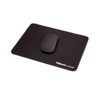 Fellowes Extra-Large Ergonomic Mousepad Black - Non-Slip Rubber Base, Durable Stitched Edges, Microban Protection, Eco-Friendly, and Optimized for Optical & Laser Mice