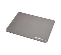 Fellowes Extra-Large Ergonomic Mousepad Grey - Non-Slip Rubber Base, Durable Stitched Edges, Microban Protection, Eco-Friendly, and Optimized for Optical & Laser Mice
