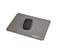 Fellowes Extra-Large Ergonomic Mousepad Grey - Non-Slip Rubber Base, Durable Stitched Edges, Microban Protection, Eco-Friendly, and Optimized for Optical & Laser Mice