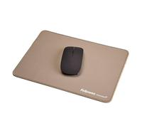Fellowes Breyta Extra-Large Ergonomic Mousepad Sand- Non-Slip Rubber Base, Durable Stitched Edges, Microban Protection, Eco-Friendly, and Optimized for Optical & Laser Mice