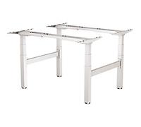 Fellowes Cambio Electronically Height Adjustable Sit Stand Desk Frame Rectangular Silver T-Foot 1,699 (W) x 1,470 (D) x 1,305 (H) mm Steel