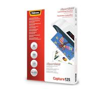 Fellowes Capture A4 125micron Super Quick Glossy Laminating Pouches (Pack of 100