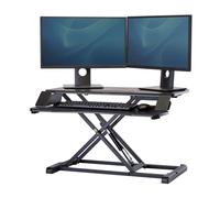 Fellowes Corvisio Sit Stand Workstation Black 8091001