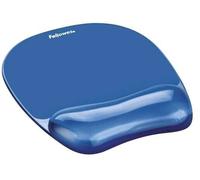 Fellowes Crystal Gel Mouse Pad Blue
