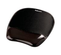 Fellowes Crystal Gel Mouse Pad Black
