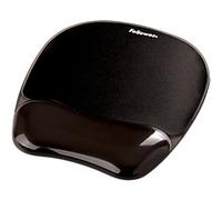 Fellowes Crystal Gel Mouse Pad Black