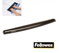 Fellowes 9112201 Crystal Gel Keyboard Wrist Support Black