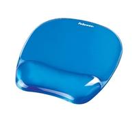 Fellowes Crystal Gel Mouse Pad Blue