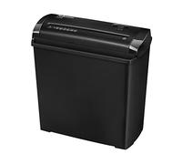 Fellowes Document Shredder for Home Use - 5 Sheet Strip Cut Paper Shredder for Home and Personal Use - Home Office Shredder with 11 Litre Bin - Powershred P-25s - Security Level P1 - Black