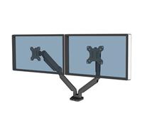 Fellowes Dual Monitor Arm Adjustable 360degree rotation - 8042501