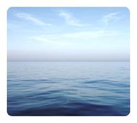 Fellowes Earth Series Recycled Mouse Pad - Blue Ocean