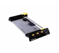Fellowes Electron A4 Paper Cutter Guillotine - 32CM Cutting Length Guillotine Paper Cutter - 10 Sheet Capacity - Ideal for Small Office Home Use - Silver/Black