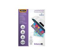 Fellowes ImageLast Laminating Pouches A4 Glossy 80 micron Transparent Pack of 25