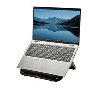 Fellowes Everyday Laptop Stand for Desk - Adjustable Laptop Riser for the Home, Office & Hybrid working - Portable Laptop Stand with 7 Height Adjustments - Max Monitor Size 17", Max Weight 4kg - Black