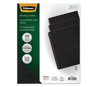 Fellowes Executive Presentation Binding System Covers 11-1/4 x 8-3/4 Black 200/Pack