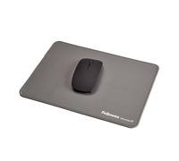 Fellowes Extra-Large Ergonomic Mousepad Grey - Non-Slip Rubber Base, Durable Stitched Edges, Microban Protection, Eco-Friendly, and Optimized for Optical & Laser Mice