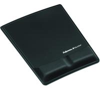 Fellowes Fabrik Mouse Pad/Wrist Support Black