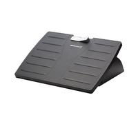 Fellowes Office Suites Foot Rest for Under Desk - Ergonomic Foot Support with Antibacterial Microban Technology for Office & Home Use - Black