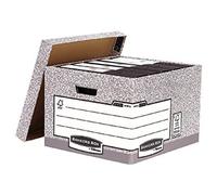 Fellowes Bankers Box System Large Heavy Duty R-Kive Grey Pack 10 (181201)