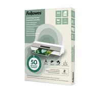 Fellowes Fundas plastificar A6, pack de 100, acabado mate, uso ocasional 75/80 m