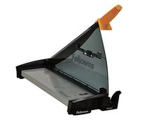 Fellowes Fusion A3 Paper Cutter Guillotine - 46CM Cutting Length Guillotine Paper Cutter - 10 Sheet Capacity - Ideal for Small Office Home office Use - Black/Silver