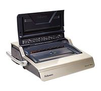 Fellowes Galaxy Electric Binding Machine for Large Offices - 34-Hole, 130 Sheet Electric Paper Punch Wire Binder Machine with 20 Document Starter Kit - Ideal for Large Office Use - Graphite
