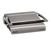 Fellowes Galaxy Large Office Manual Comb Binder with Satellite System, grey, 25 Sheet Punch Capacity, 5622001