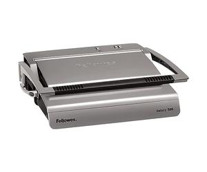 Fellowes Galaxy Large Office Manual Comb Binder with Satellite System, grey, 25 Sheet Punch Capacity, 5622001