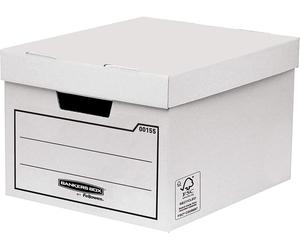 Fellowes General Storage Box White Pack of 10 00155
