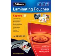 Fellowes Glossy Pouches 75 x 105mm 100 pcs. 125 mµ laminator pouch