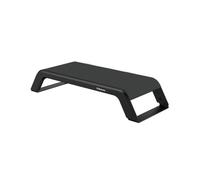 Fellowes Computer Monitor Stand with 3 Height Adjustments - Hana LT Monitor Riser - Ergonomic Adjustable Monitor Stand for Computers - Max Weight 22.6KG - Black
