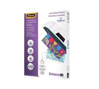 Fellowes ImageLast Enhance Laminating Pouch A3 Glossy 80 microns (2 x 80) Transparent Pack of 100