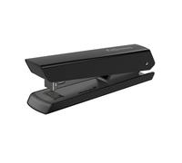 Fellowes Jam Free Stapler, 20 Sheet Capacity - LX820 Full Strip Antibacterial Manual Stapler- Uses Both 24/6mm and 26/6mm Staples - Black