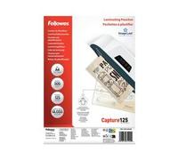 Fellowes Laminating Pouches A4 Glossy 125 microns Transparent Pack of 500