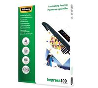 Fellowes Laminating Pouches A3 Gloss 200 micron Pack of 100